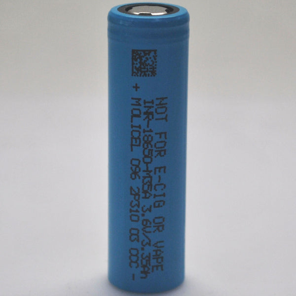 vape batteries flat top Molicel/NPE INR-18650-M35A 10A 3500mAh 18650 Battery Flavour:Jewel Menthol Ageverify Night Crawler Raz Flavor: Use this NITECORE IMR