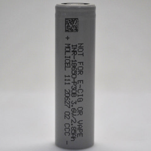 Molicel/NPE INR-18650-P30B 30A 3000mAh Flat Top 18650 Battery