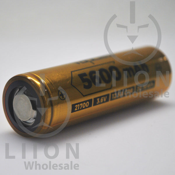Vapcell F56 21700 12.5A Flat Top 5600mAh Battery - Genuine Vapcell F56 21700 12.5A Flat Top 5600mAh Battery - Genuine