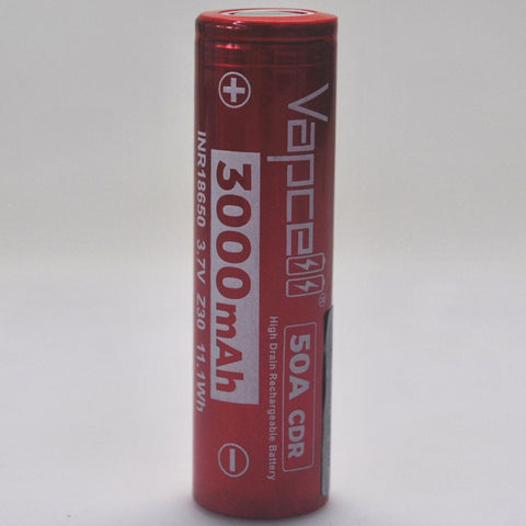 Vapcell Z30 18650 50A Flat Top 3000mAh Battery