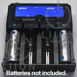 XTAR Dragon VP4L Plus Battery Charger/Tester - With protected button top 21700