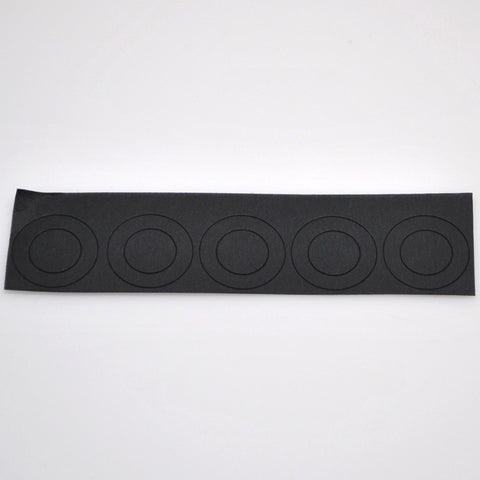 20700 battery insulators - black