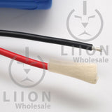 3S1P 11.1V 3500mAh 18650 Battery with Wires and Connector - LG MJ1 cell inside - Wires