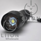 Liion Wholesale XML-T6 Flashlight (18650 protected, 20700 and 21700 Batteries)