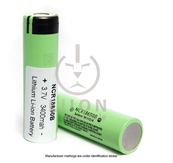 Panasonic NCR18650B 3400mAh Flat Top Battery - Genuine - Wholesal – Liion Wholesale Batteries