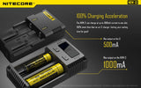 Nitecore New I2 2 Bay Li-ion Battery Charger