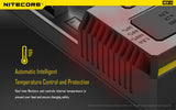 Nitecore Intellicharger New I4 4 Bay Li-ion Battery Charger