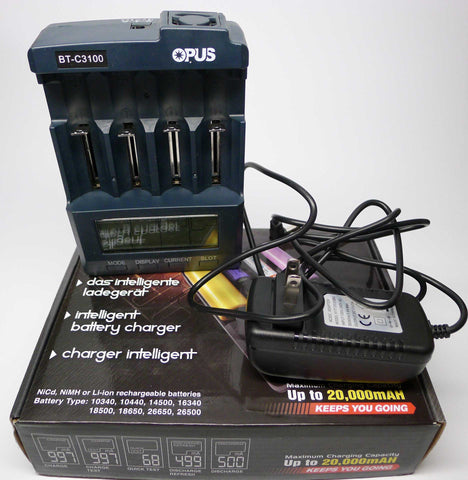 Opus BT-C3100 Charger/Battery Tester