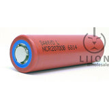 Sanyo NCR20700B Lithium Ion Battery - genuine - top side view