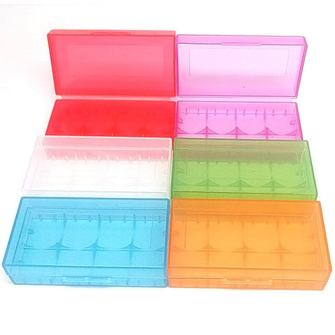 18650/18350 battery cases assorted colors