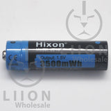 Hixon AA Size Button Top 3500mWh 1.5V Battery - Side