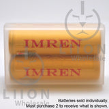 IMREN 20700 3200mAh 25A/40A Flat Top Battery - Case Closed