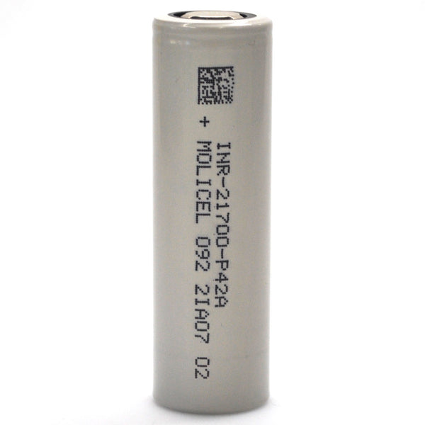 Molicel/NPE INR-21700-P42A 4200mAh 21700 Battery - Authorized