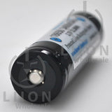 Protected Panasonic NCR18650B 3400mAh 5A Li-ion 18650 Button Top Battery - Positive