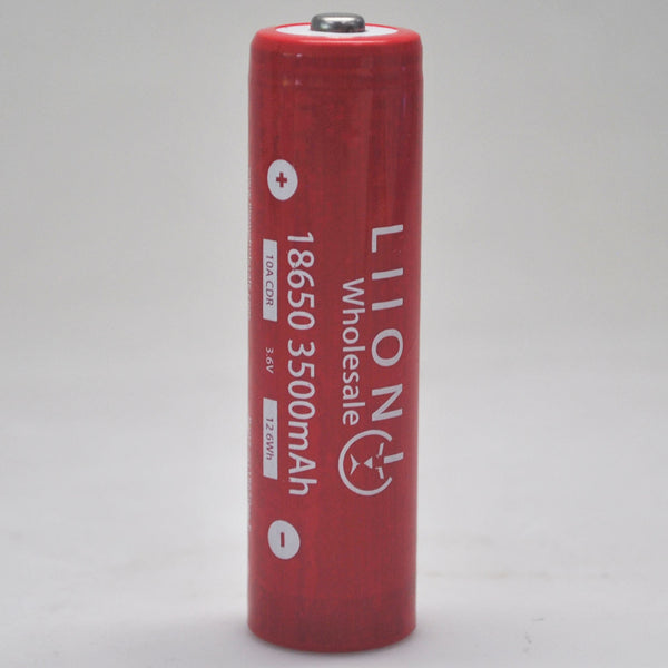 Panasonic/Sanyo NCR18650GA Unprotected Button Top 10A 3500mAh 18650 Ba –  Liion Wholesale Batteries