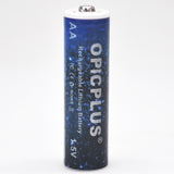 OpicPlus AA Size Button Top 2800mWh 1.5V Battery