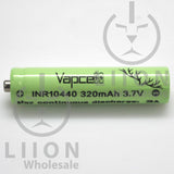 Vapcell 10440 3A Button Top 320mAh Battery - Side