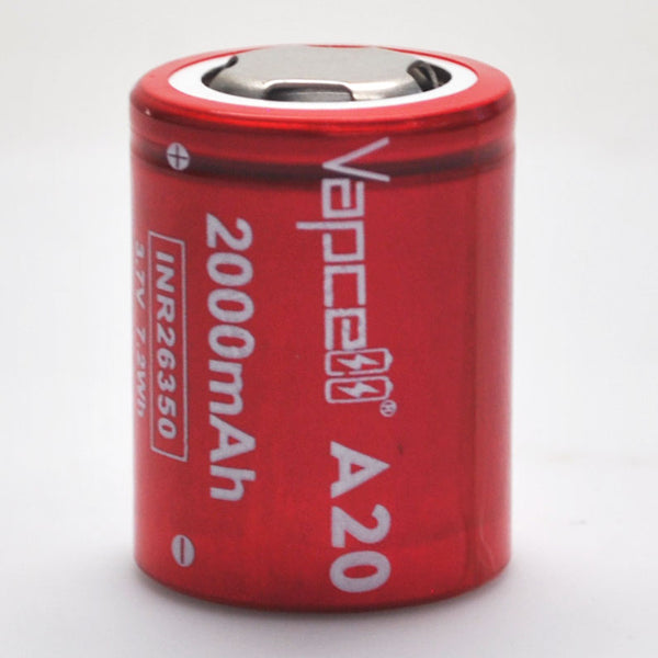 Vapcell A20 26350 10A Flat Top 2000mah Battery - Genuine Liion Wholesale Batteries Vapcell A20 26350 10A Flat Top 2000mah Battery - Genuine Liion Wholesale Batteries