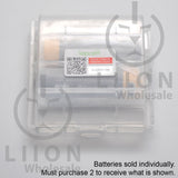 Protected Vapcell P1418A 14500 1.5A Button Top 1800mah 1.5V USB Battery - Closed Case