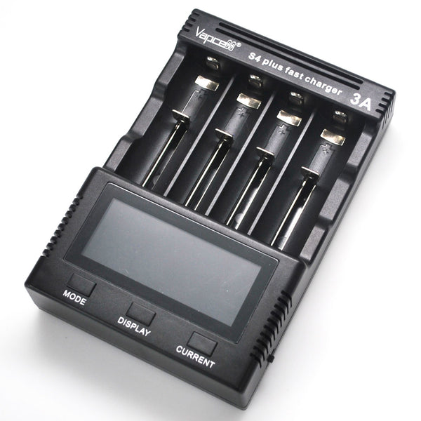 4 battery vape charger Vapcell S4 Plus and Battery Discharge Tester Flavours:Blueberry Pear Charging current selection 3 Mike Tyson 2.0 Heavyweight Lychee Ice HQD Cuvie Plus disposable vape