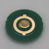 Button spacer to connect flat top batteries in series - 18650