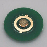 Button spacer to connect flat top batteries in series - 21700