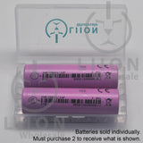 EVE INR18650/30P 30A 3000mAh Flat Top 18650 Battery - Case