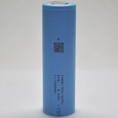 EVE INR21700/40PL 70A 4000mAh Flat Top 21700 Battery