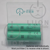 EVE INR21700/50PL 50A 5000mAh Flat Top 21700 Battery - Case