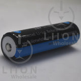 Protected 6000mAh 5A 21700 Button Top Battery - Positive