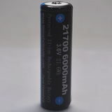 Protected 6000mAh 5A 21700 Button Top Battery