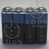 Hixon 9V 850mAh 6.46Wh Battery - 4 pack