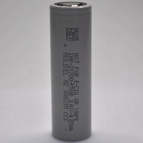 Molicel/NPE INR-21700-P50B 60A 5000mAh Flat Top 21700 Battery