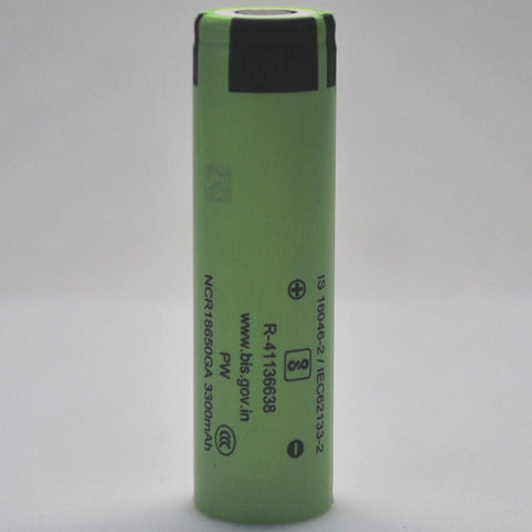 Panasonic/Sanyo NCR18650GA Flat Top 10A 3500mAh 18650 Battery