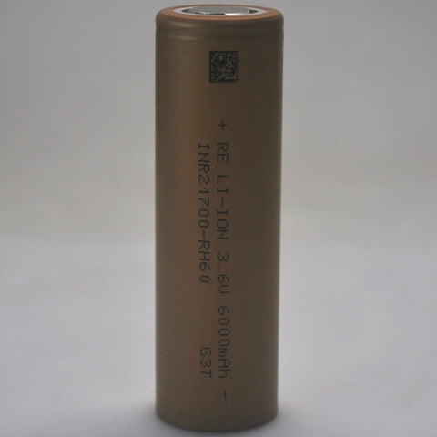 Reliance RH60 21700 20A Flat Top 6000mAh Battery
