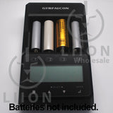 Gyrfalcon S8000 Battery Charger - Batteries on charger
