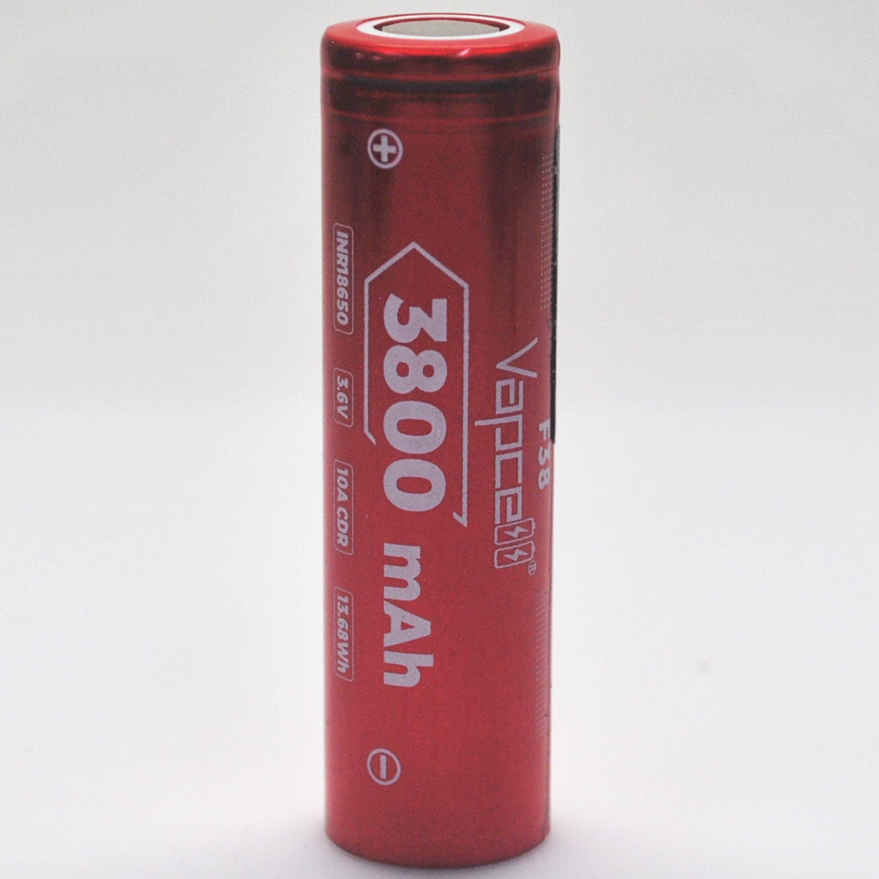 Vapcell F38 18650 10A Flat Top 3800mAh Battery - Genuine – Liion Wholesale  Batteries