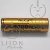 Vapcell F56 21700 12.5A Flat Top 5600mAh Battery - Side