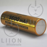 Vapcell F56 21700 12.5A Flat Top 5600mAh Battery - Negative