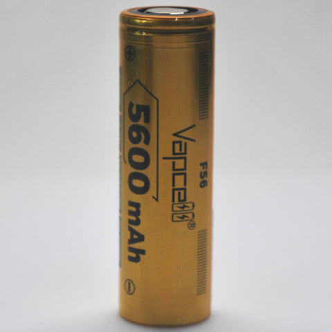 Vapcell F56 21700 12.5A Flat Top 5600mAh Battery