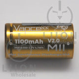 Vapcell M11 18350 9A Flat Top 1100mAh Battery - Side