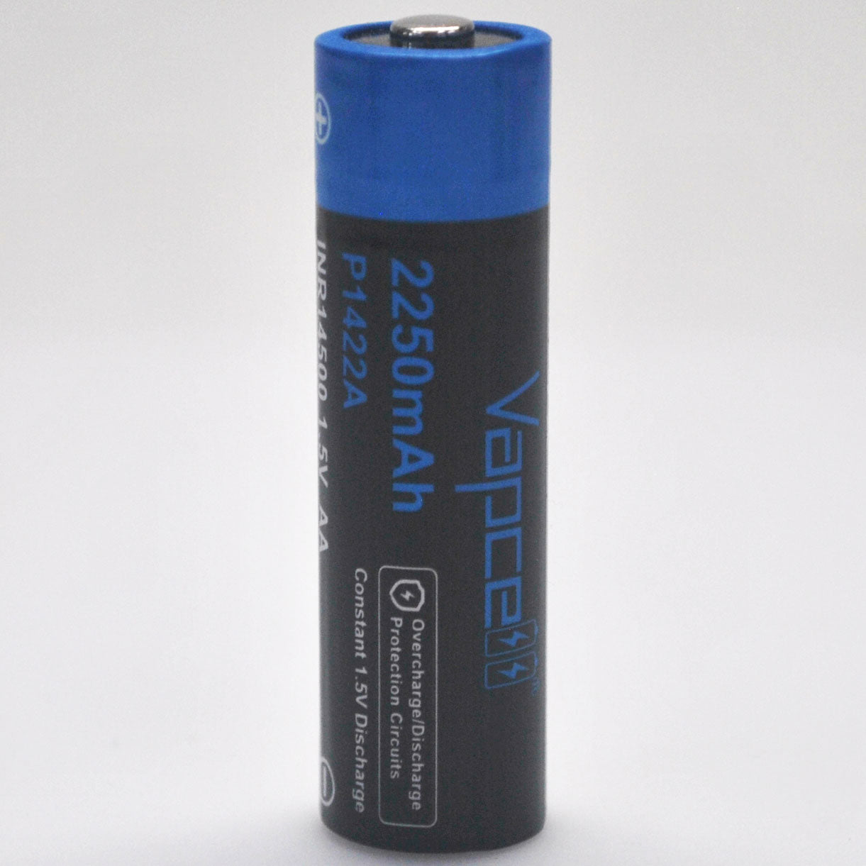 Vapcell P1422A Protected Lithium Ion AA 1.5V Battery with USB port