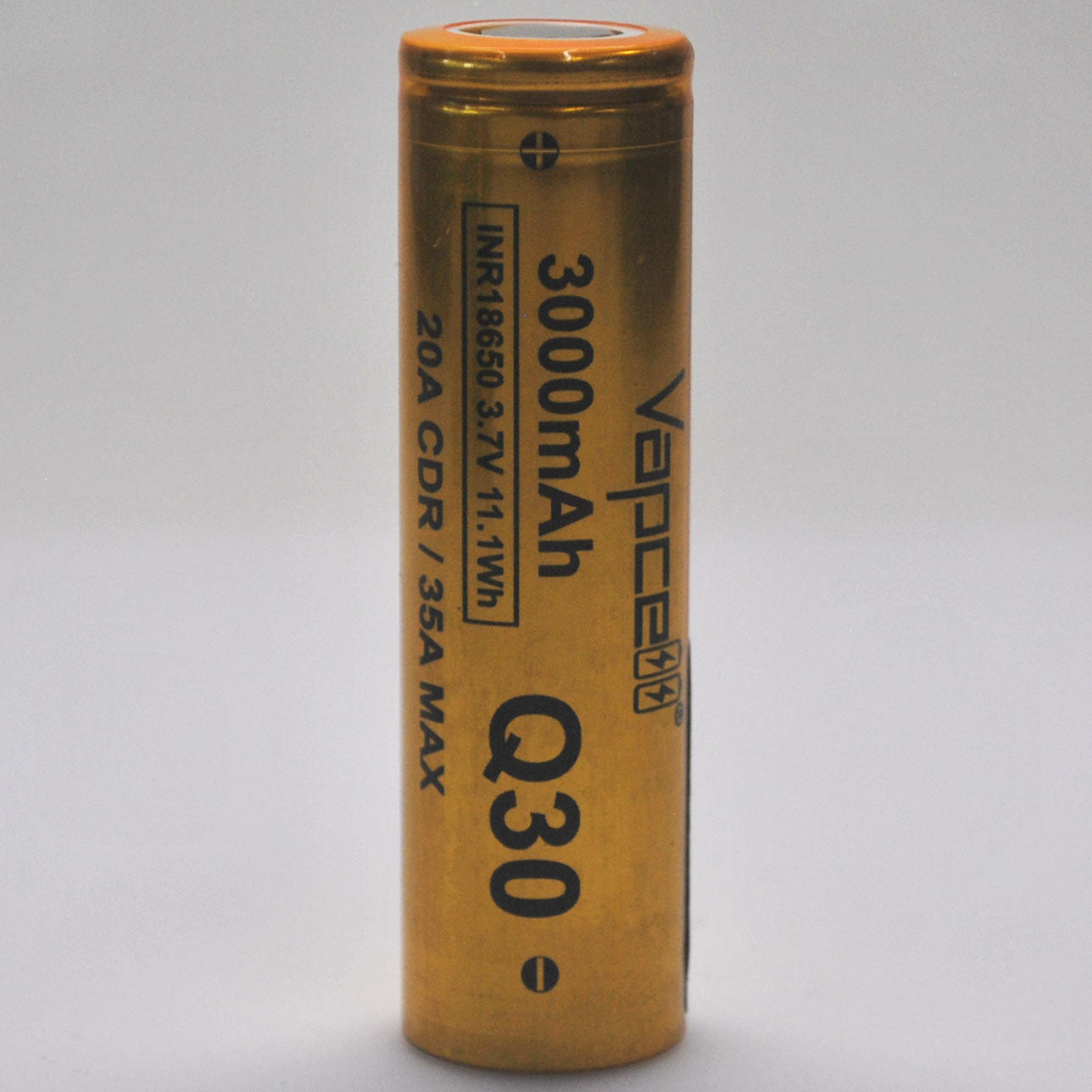 Vapcell Q30 18650 20A/35A Flat Top 3000mAh Battery - Genuine Liion Wholesale Batteries Vapcell Q30 18650 20A/35A Flat Top 3000mAh Battery - Genuine Liion Wholesale Batteries