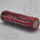 Vapcell K10 14500 8A Button Top 1000mAh Battery - Negative
