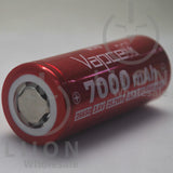 Vapcell K70 26650 15A Flat Top 7000mAh Battery - Positive