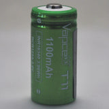 Vapcell T11 16340/RCR123A 3A Button Top 1100mAh Battery