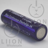 Vapcell F15 14500 3A Button Top 1500mAh Battery - Negative