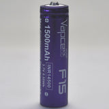 Vapcell F15 14500 3A Button Top 1500mAh Battery