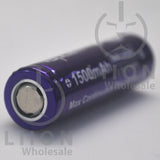 Vapcell F15 14500 3A Flat Top 1500mAh Battery - Positive