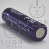 Vapcell F15 14500 3A Flat Top 1500mAh Battery - Negative